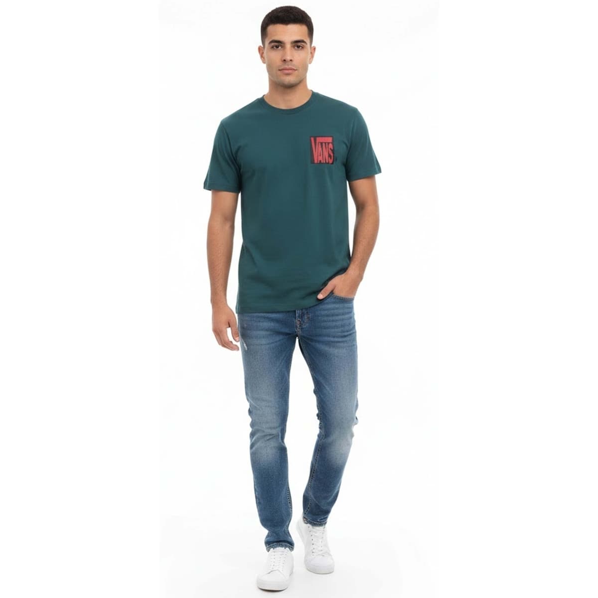 Men's T-Shirts Vans Green