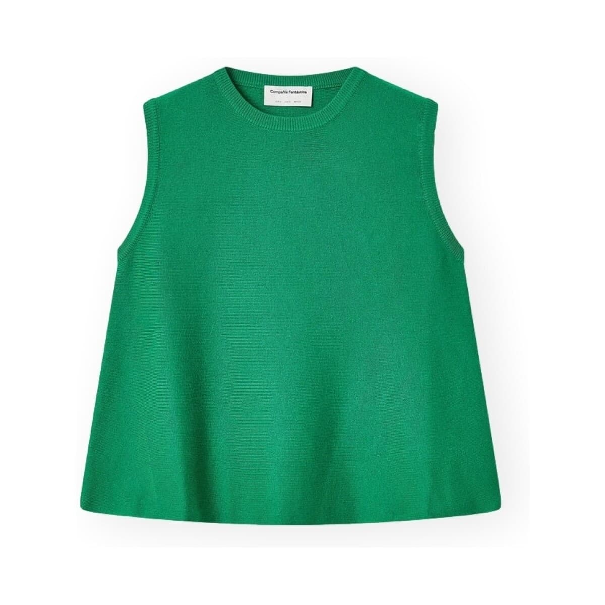 Women's Sleeveless Tops Compania Fantastica Green