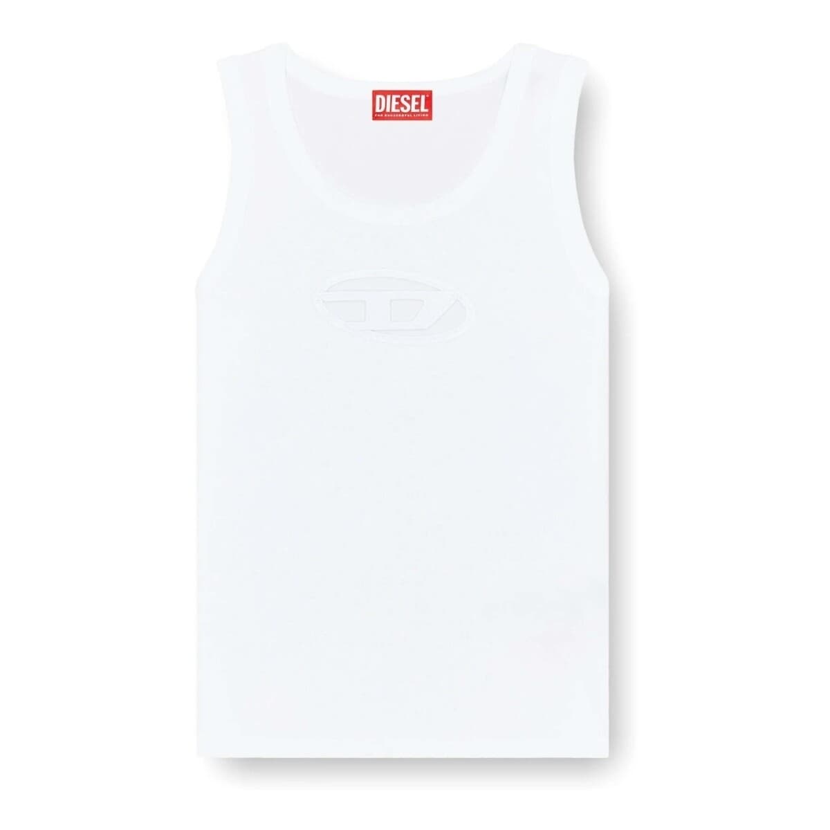 Women's Sleeveless Tops Diesel White