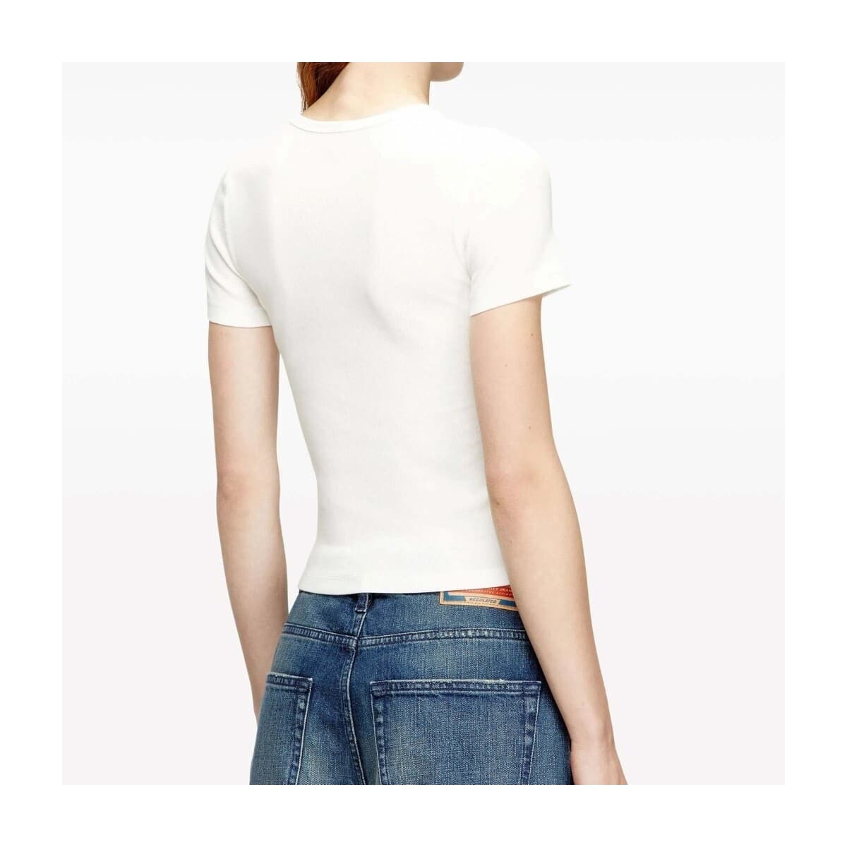 Women's T-Shirts Diesel White