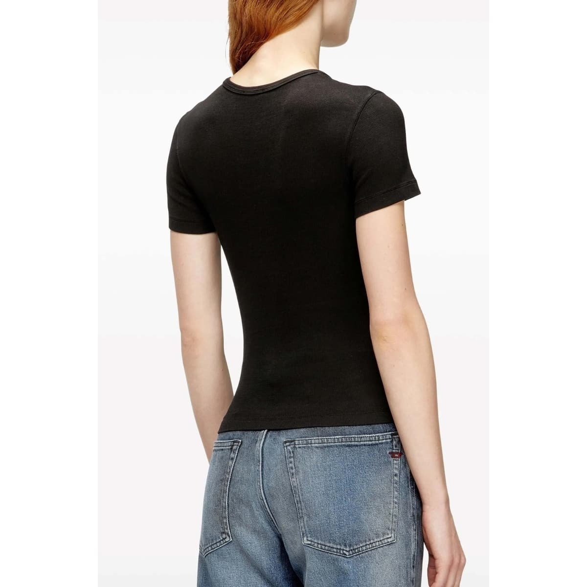 Women's T-Shirts Diesel Black