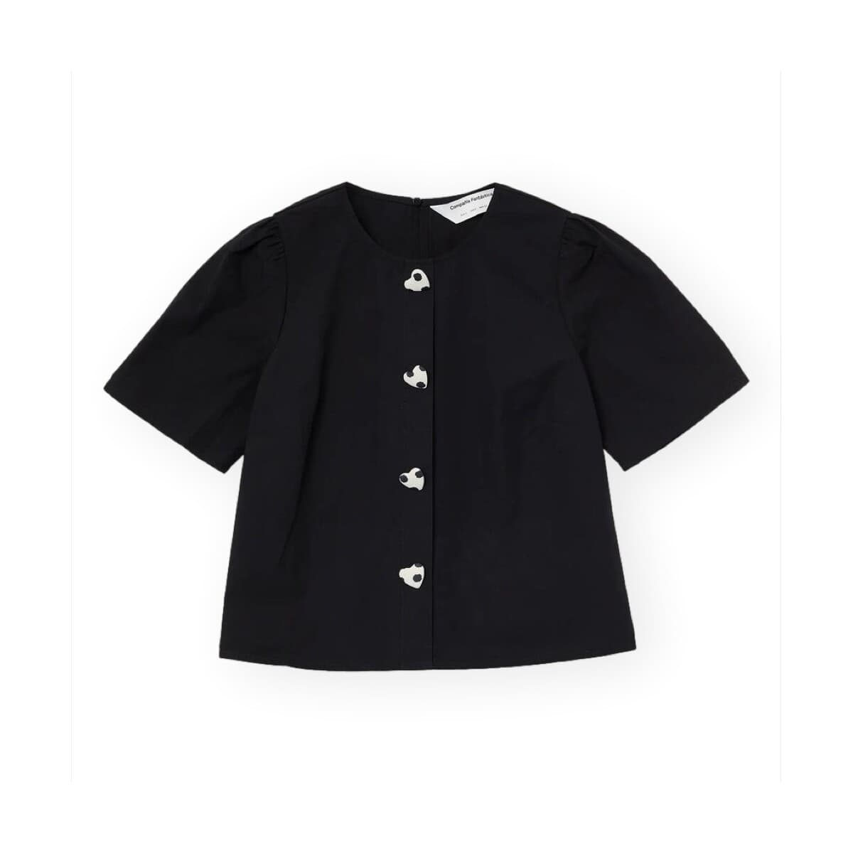 Women's T-Shirts Compania Fantastica Black