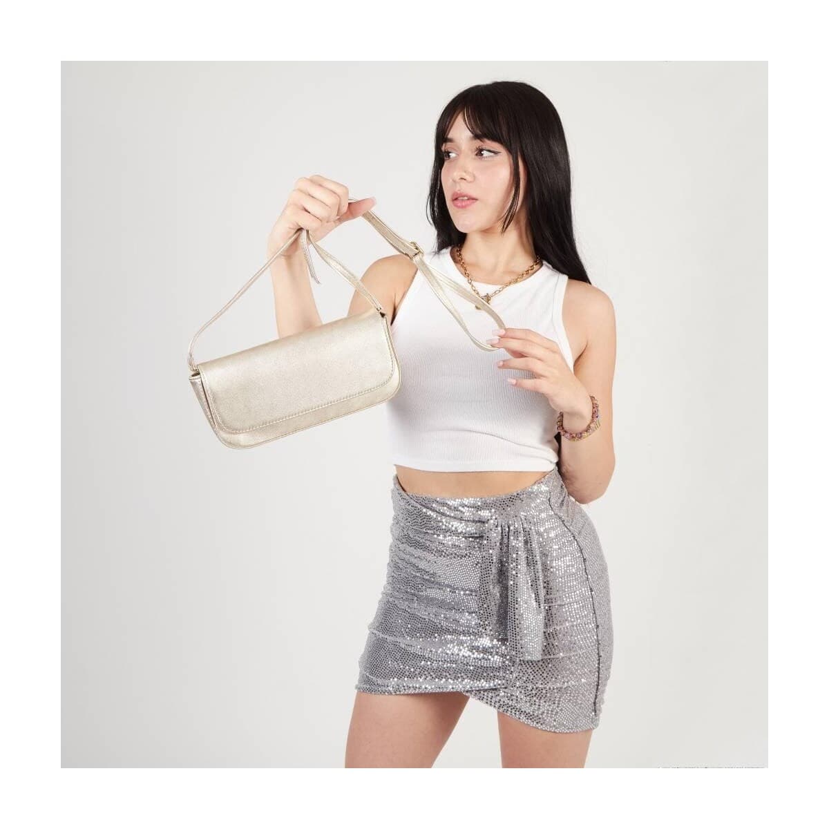 Women's Shoulder Bags Unisa Gold