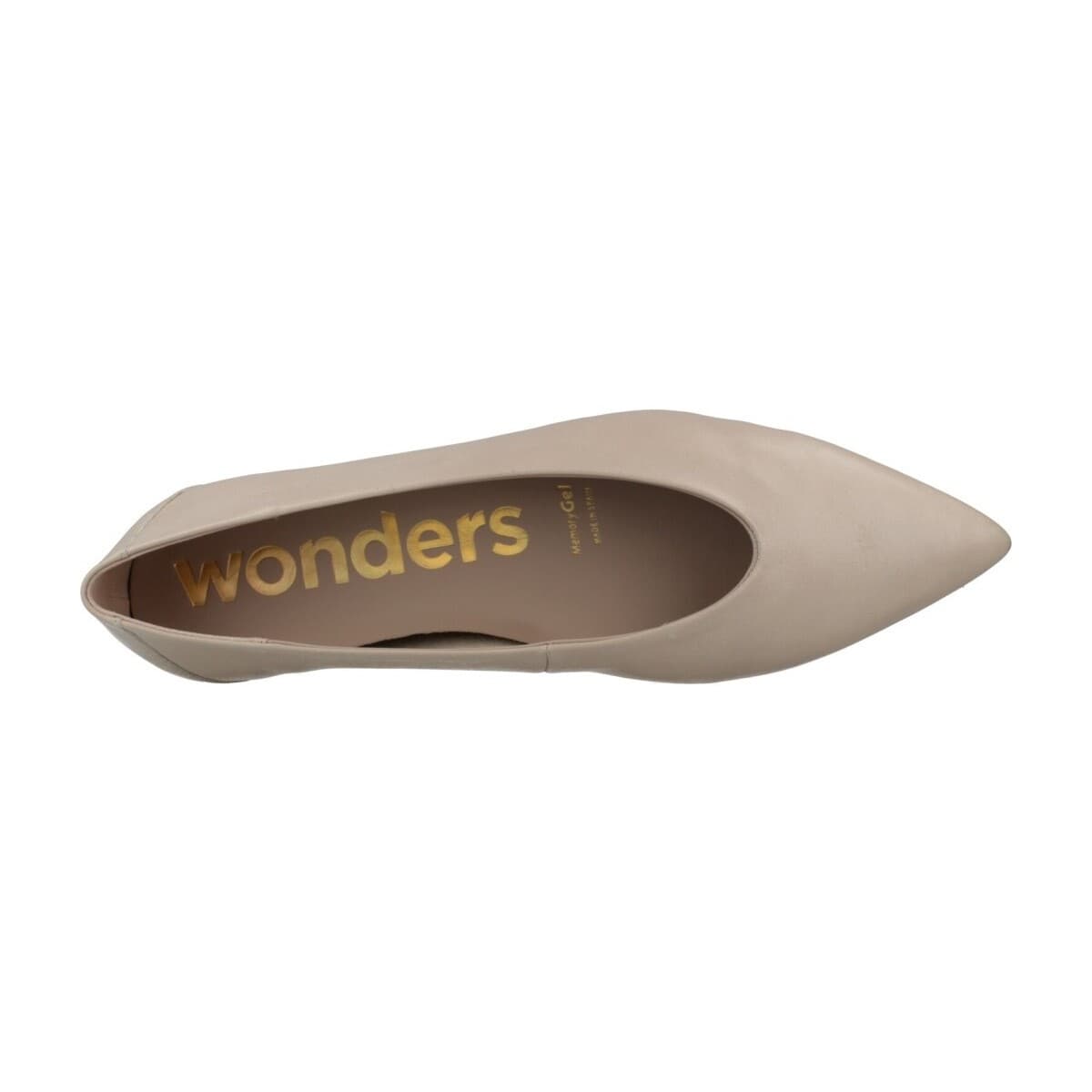 Women's Ballet Flats Wonders Beige