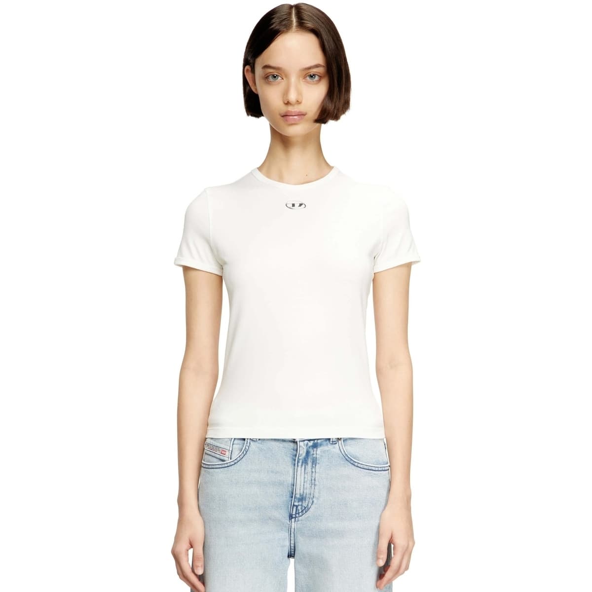 Women's T-Shirts Diesel White