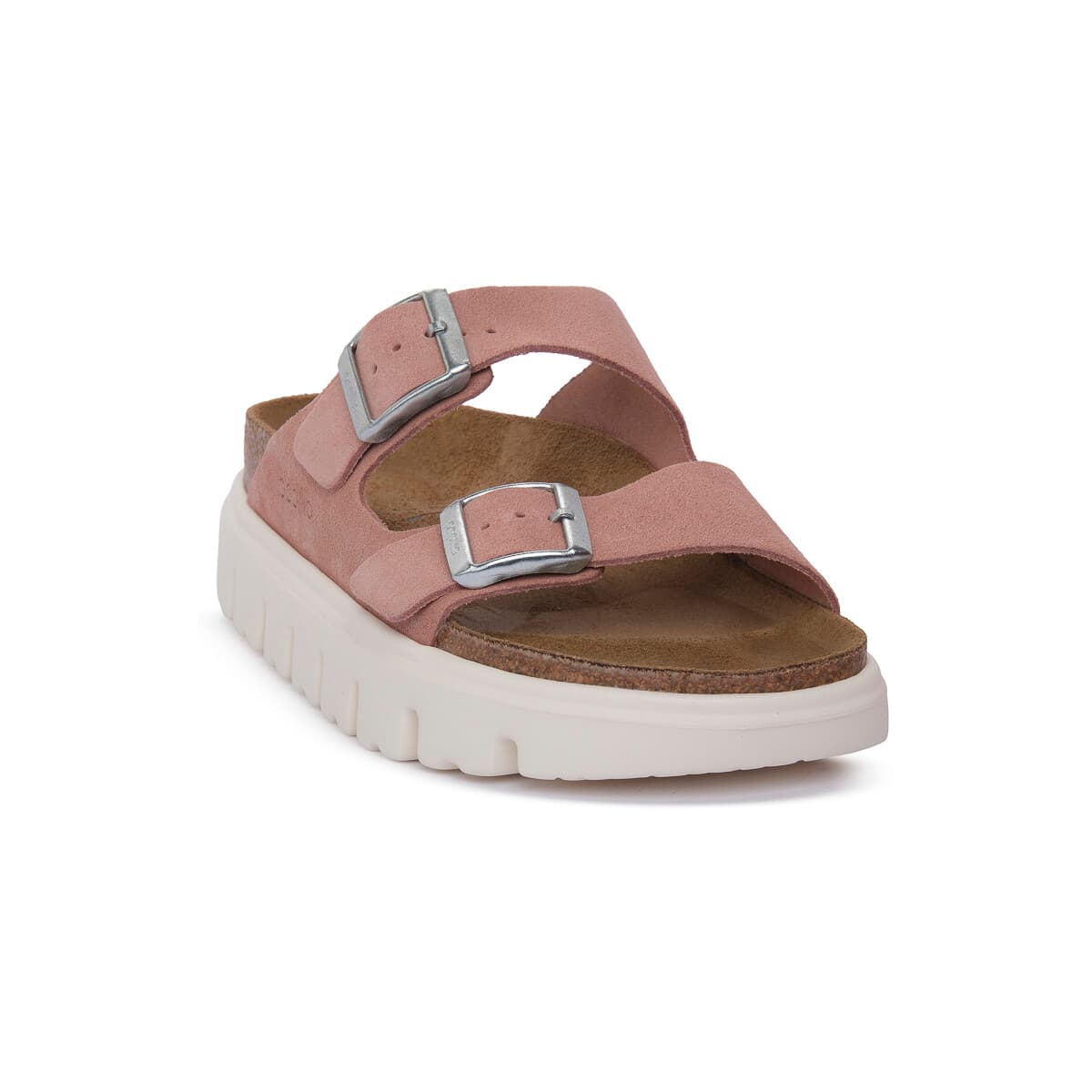Σανδάλια χωρίς τακούνι BIRKENSTOCK ARIZONA CHUNKY PINK CLAY CALZ S