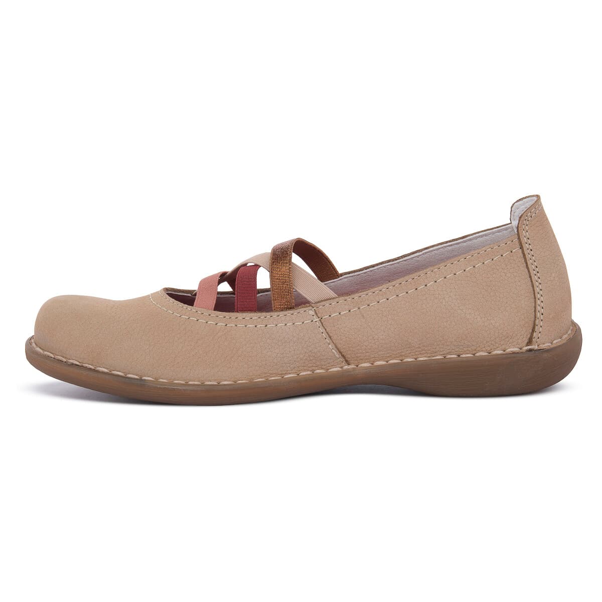 Women's Ballet Flats Jungla Beige