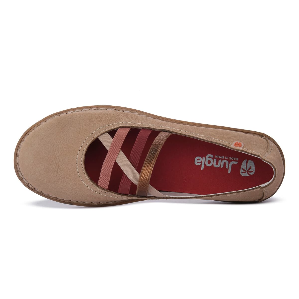 Women's Ballet Flats Jungla Beige
