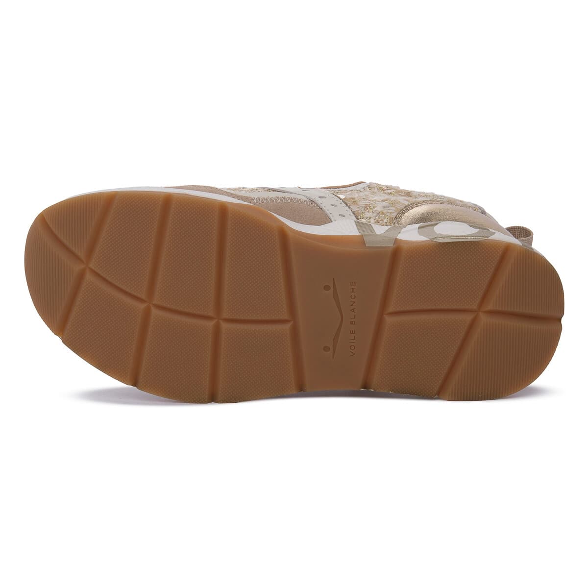 Women's Sneakers Voile Blanche Beige