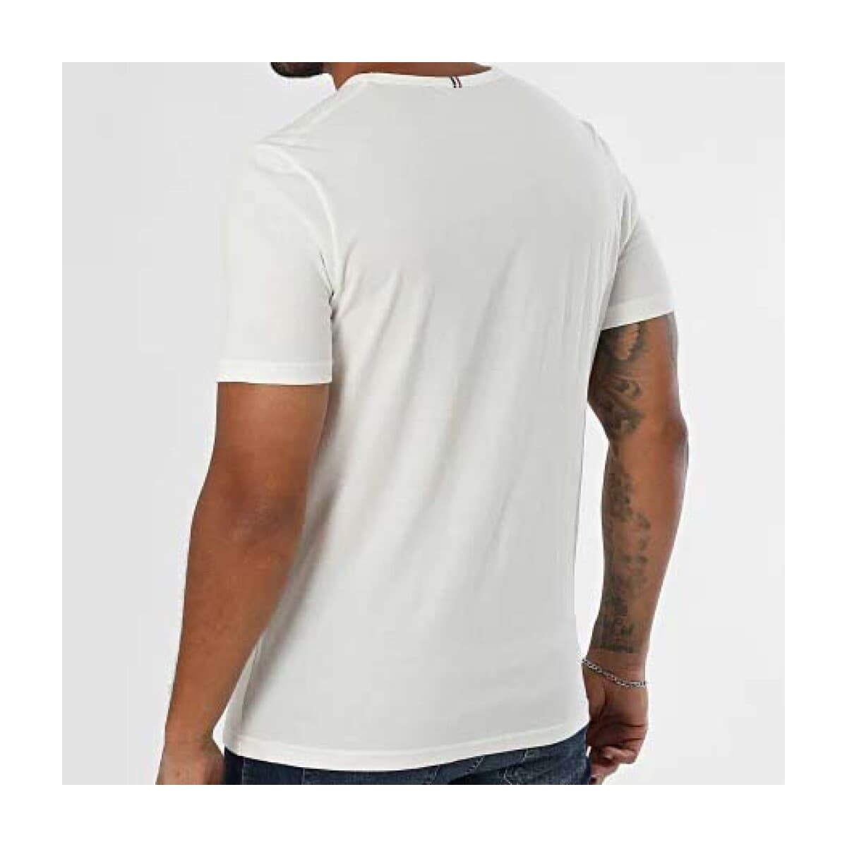Men's Sports T-Shirts Le Coq Sportif White