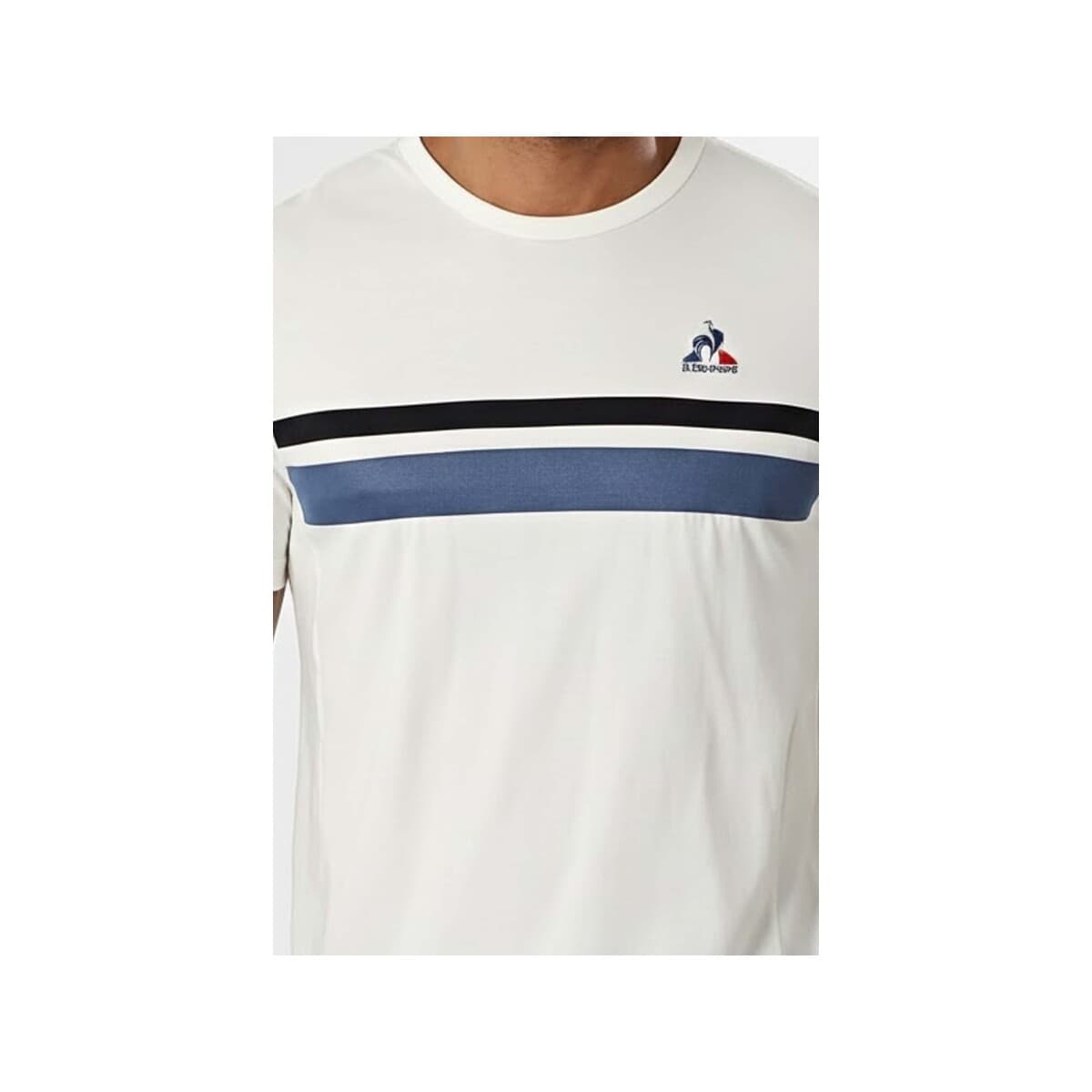 Men's Sports T-Shirts Le Coq Sportif White