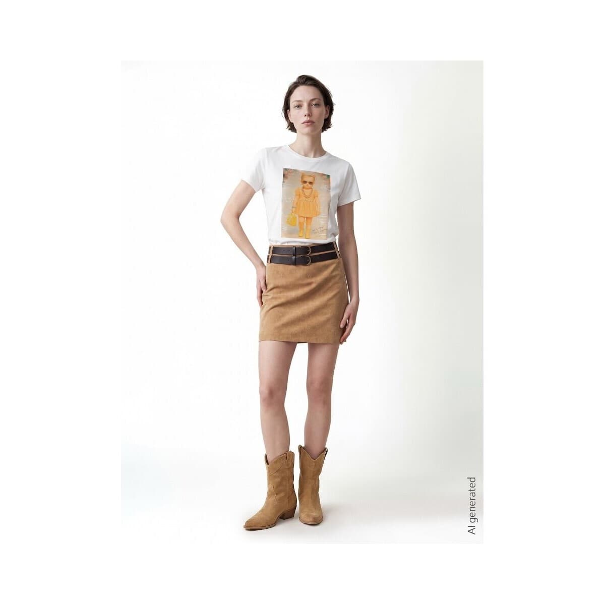 Women's T-Shirts Rinascimento Multicolor