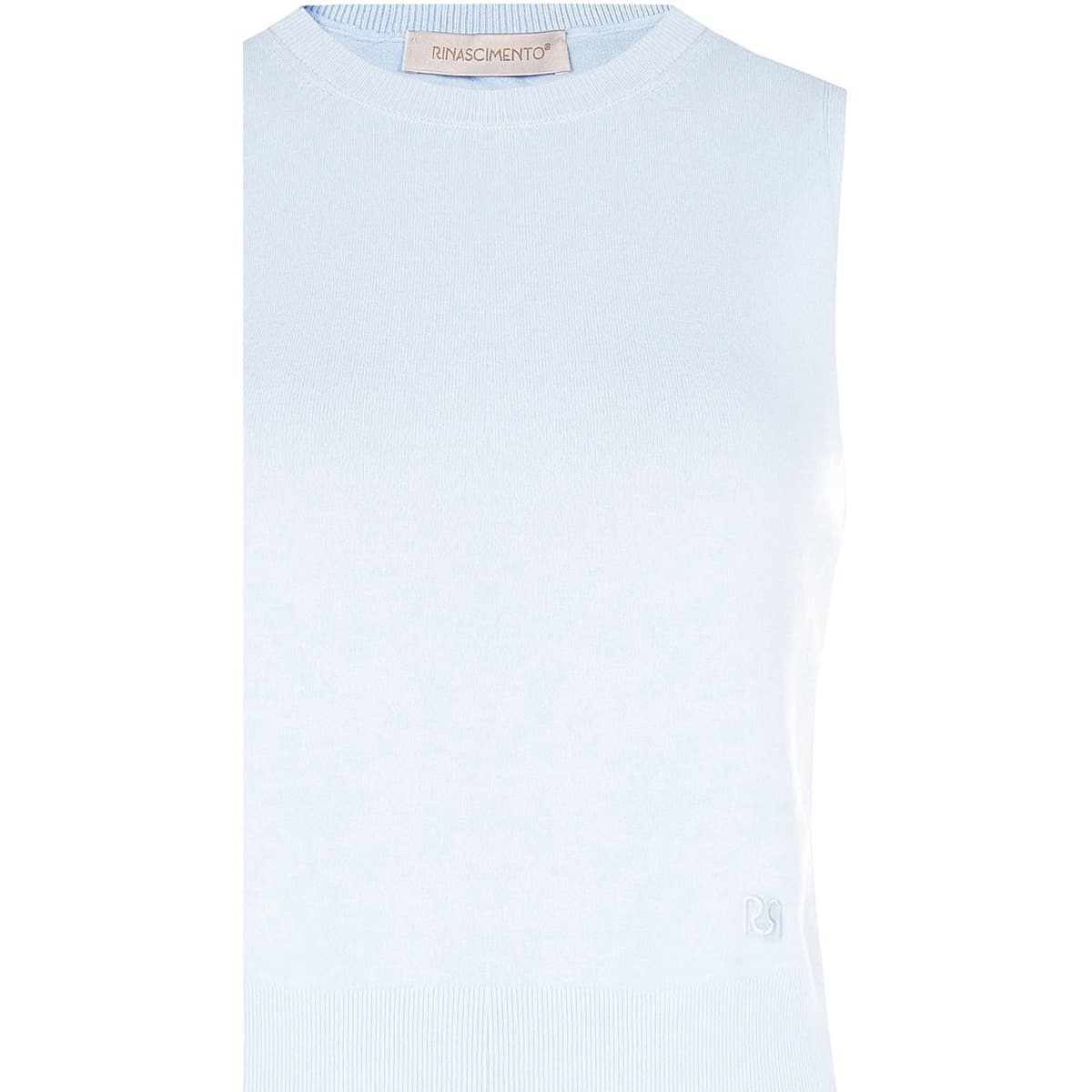 Women's Sleeveless Tops Rinascimento Blue