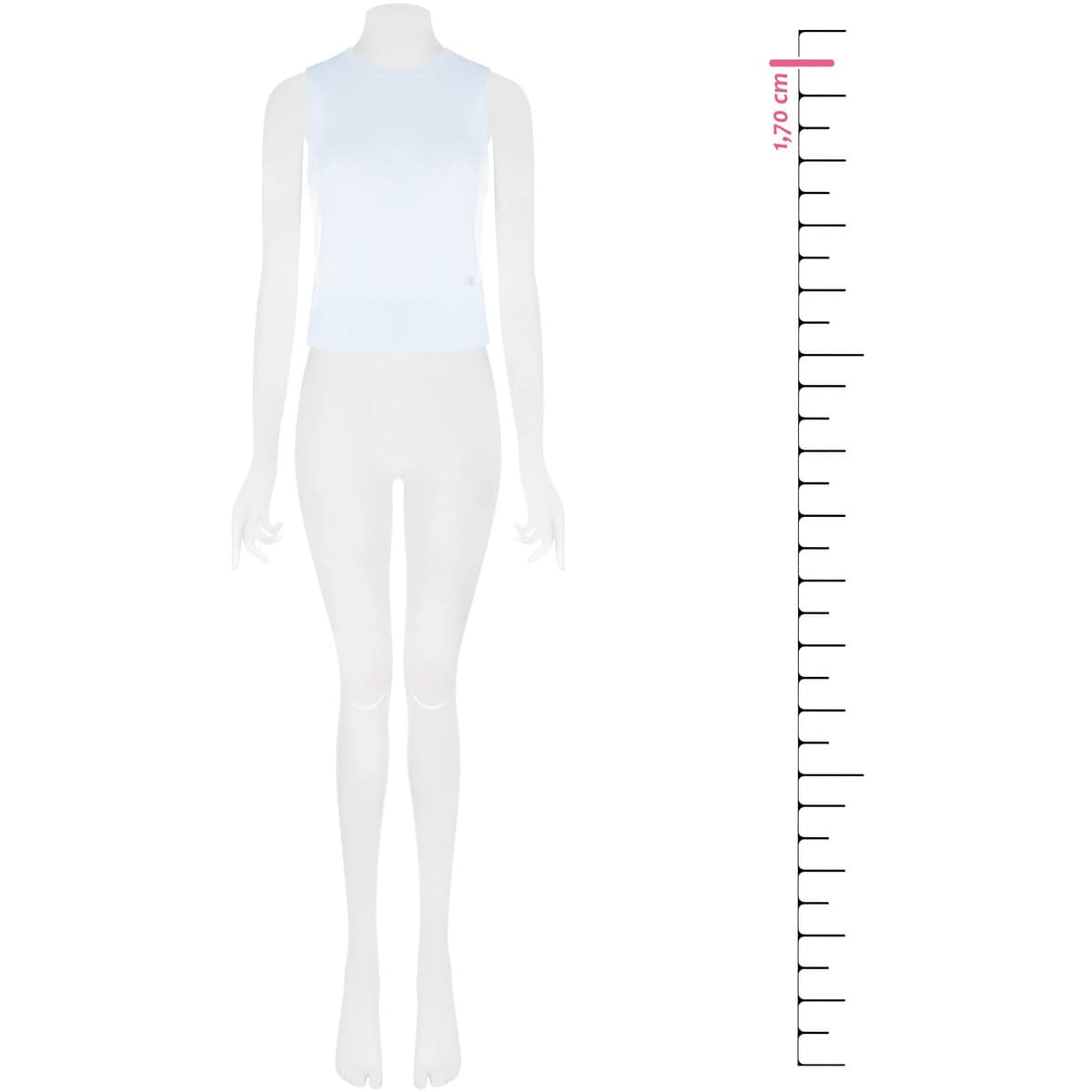 Women's Sleeveless Tops Rinascimento Blue