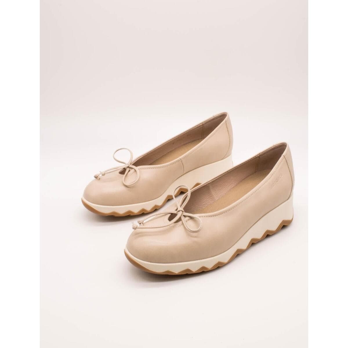 Women's Ballet Flats Wonders Beige