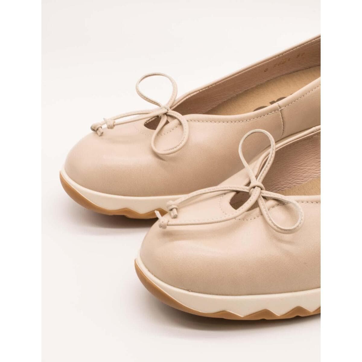Women's Ballet Flats Wonders Beige