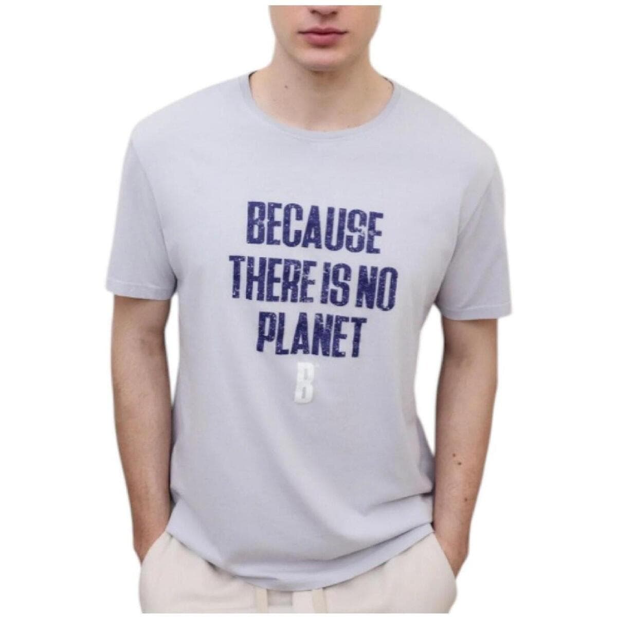 Men's T-Shirts Ecoalf Gray