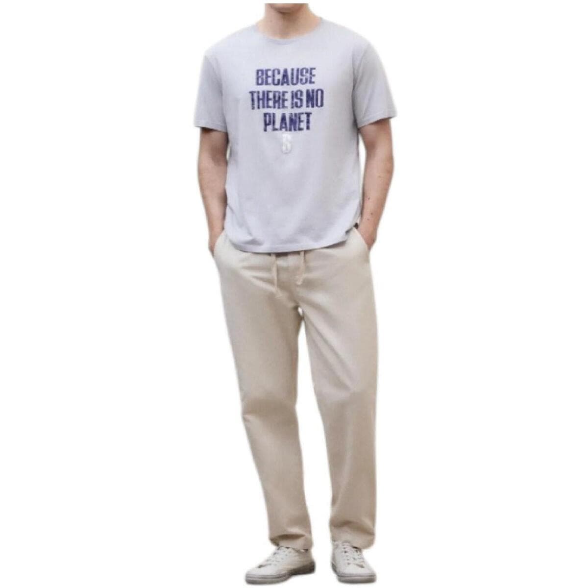 Men's T-Shirts Ecoalf Gray