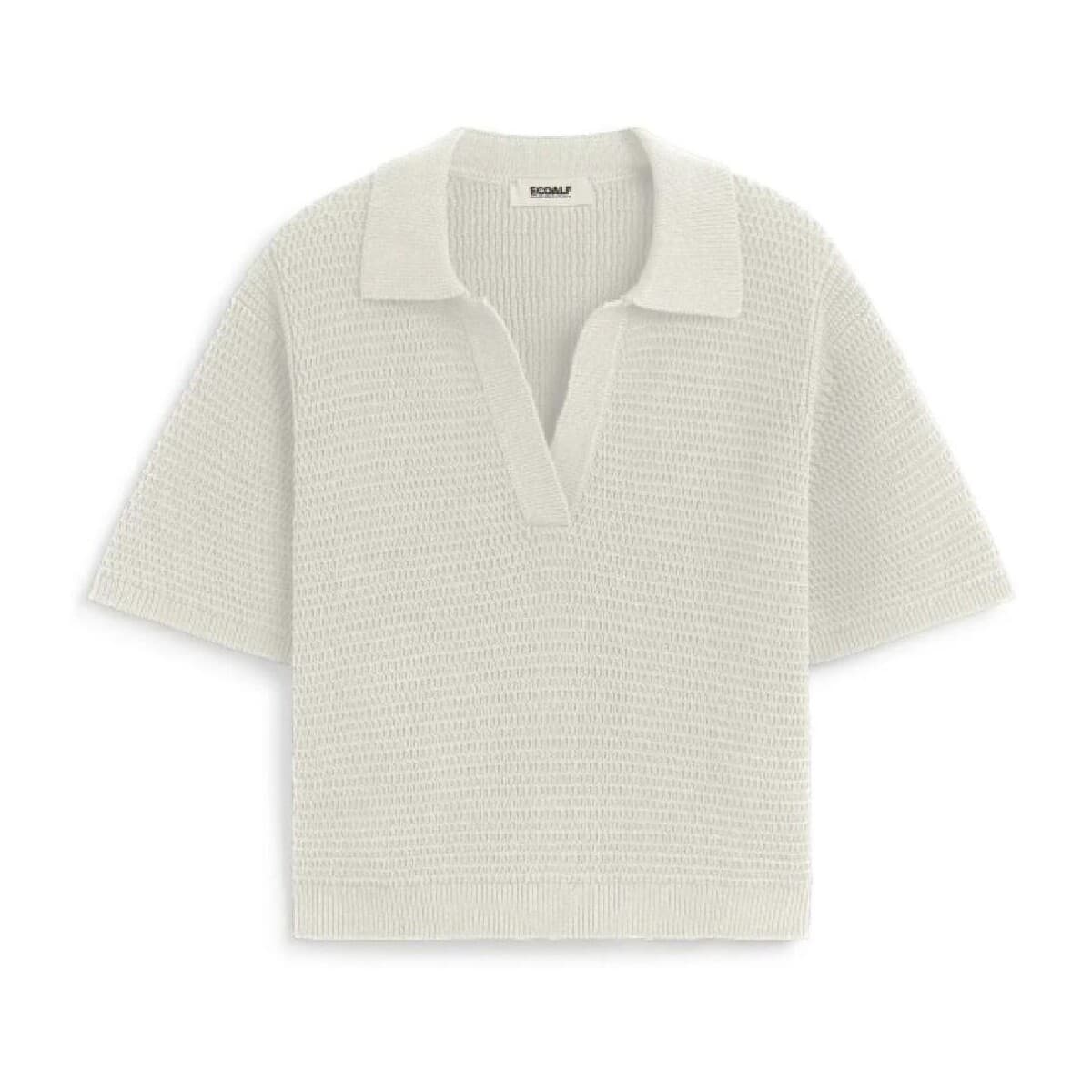 Women's Polo Shirts Ecoalf White