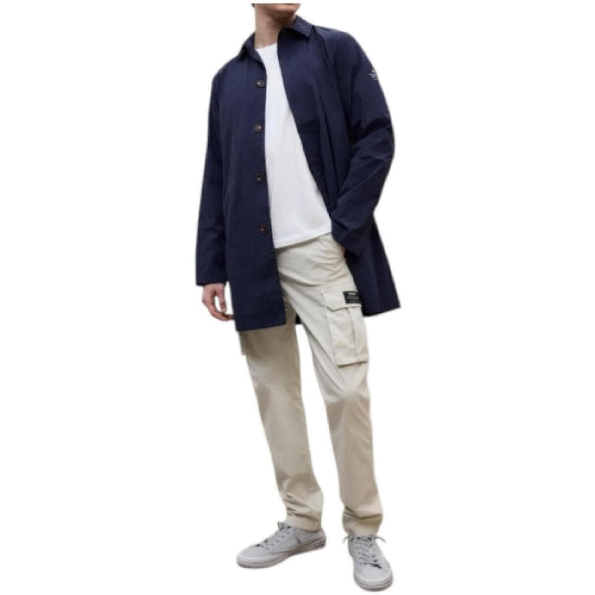 Men's Coats Ecoalf Blue