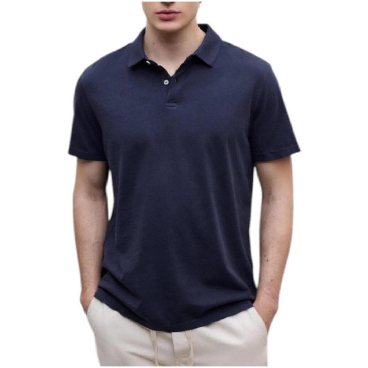 Men's Polo Shirts Ecoalf Blue