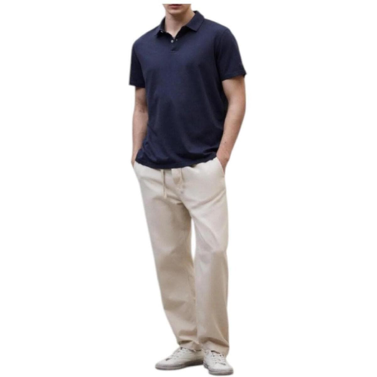 Men's Polo Shirts Ecoalf Blue