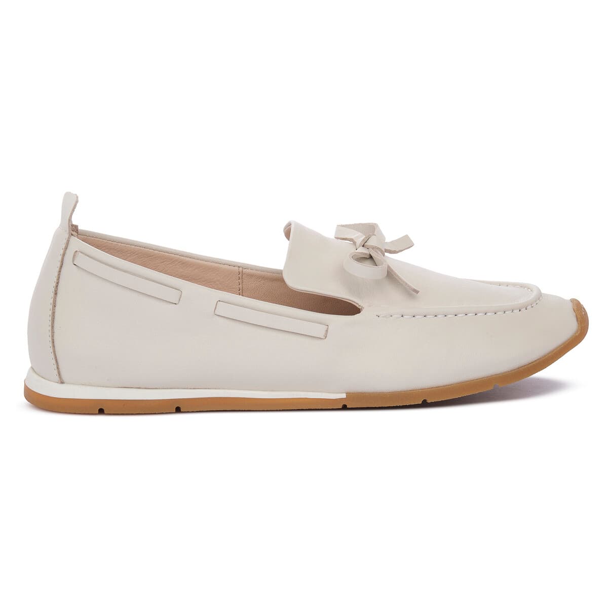 Women's Loafers Wave Beige