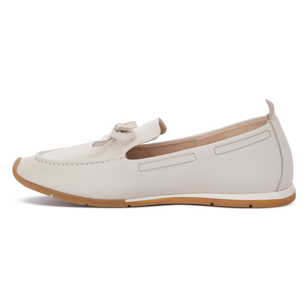Women's Loafers Wave Beige