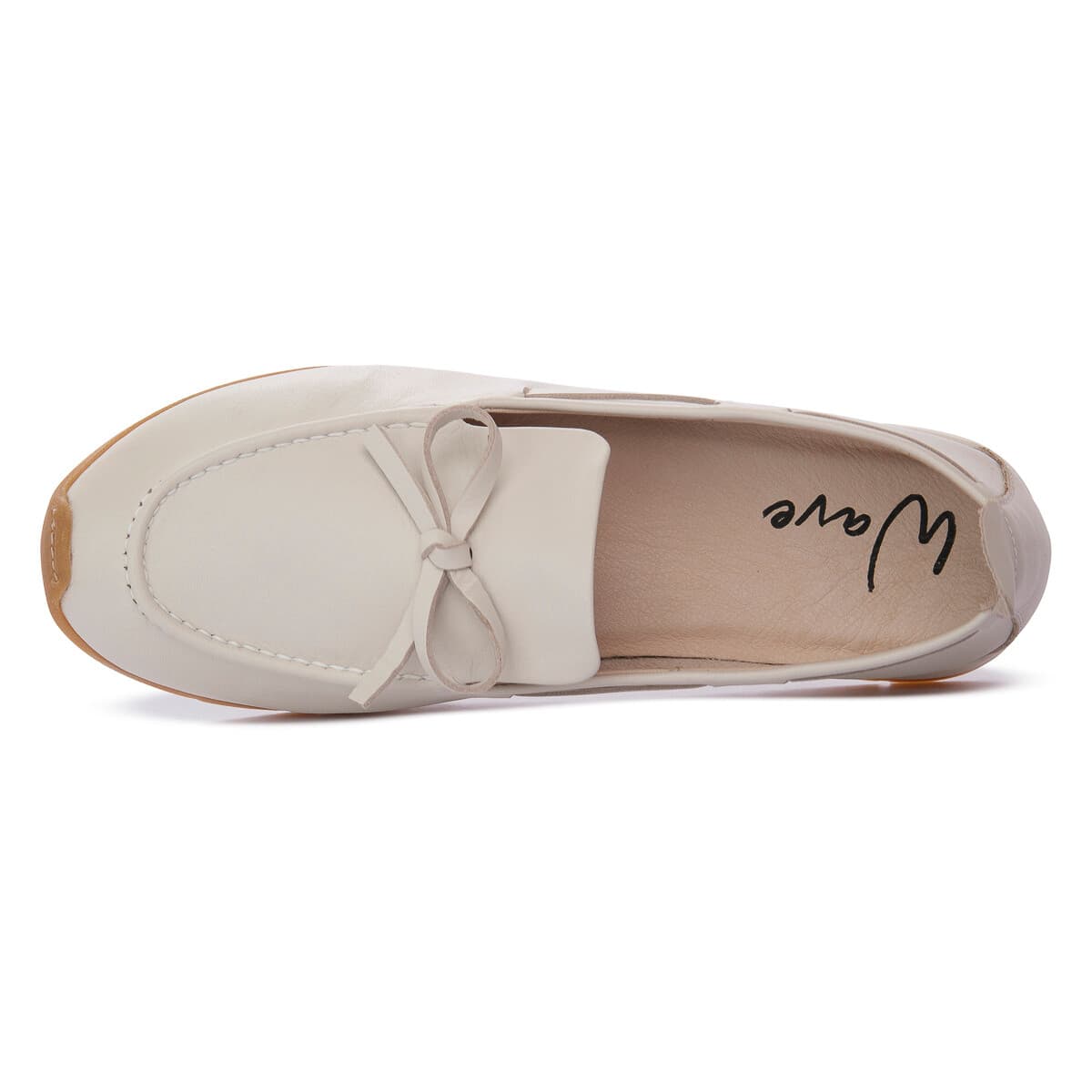 Women's Loafers Wave Beige