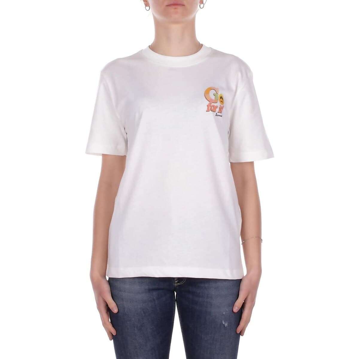 T-shirt με κοντά μανίκια Barrow S6BWUATH079