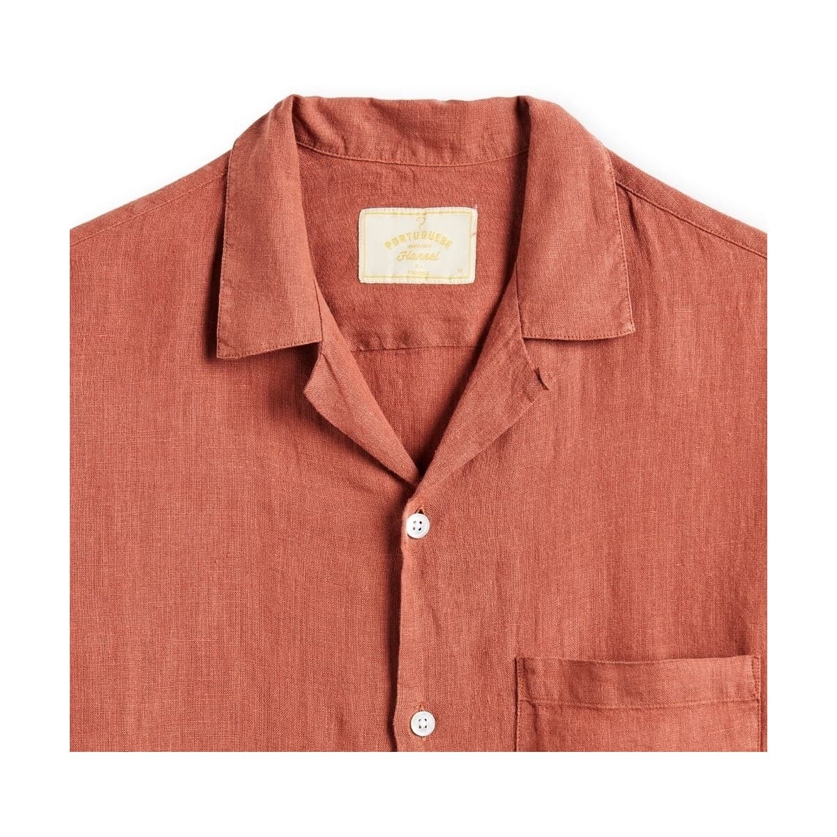Men's Shirts Portuguese Flannel Orange