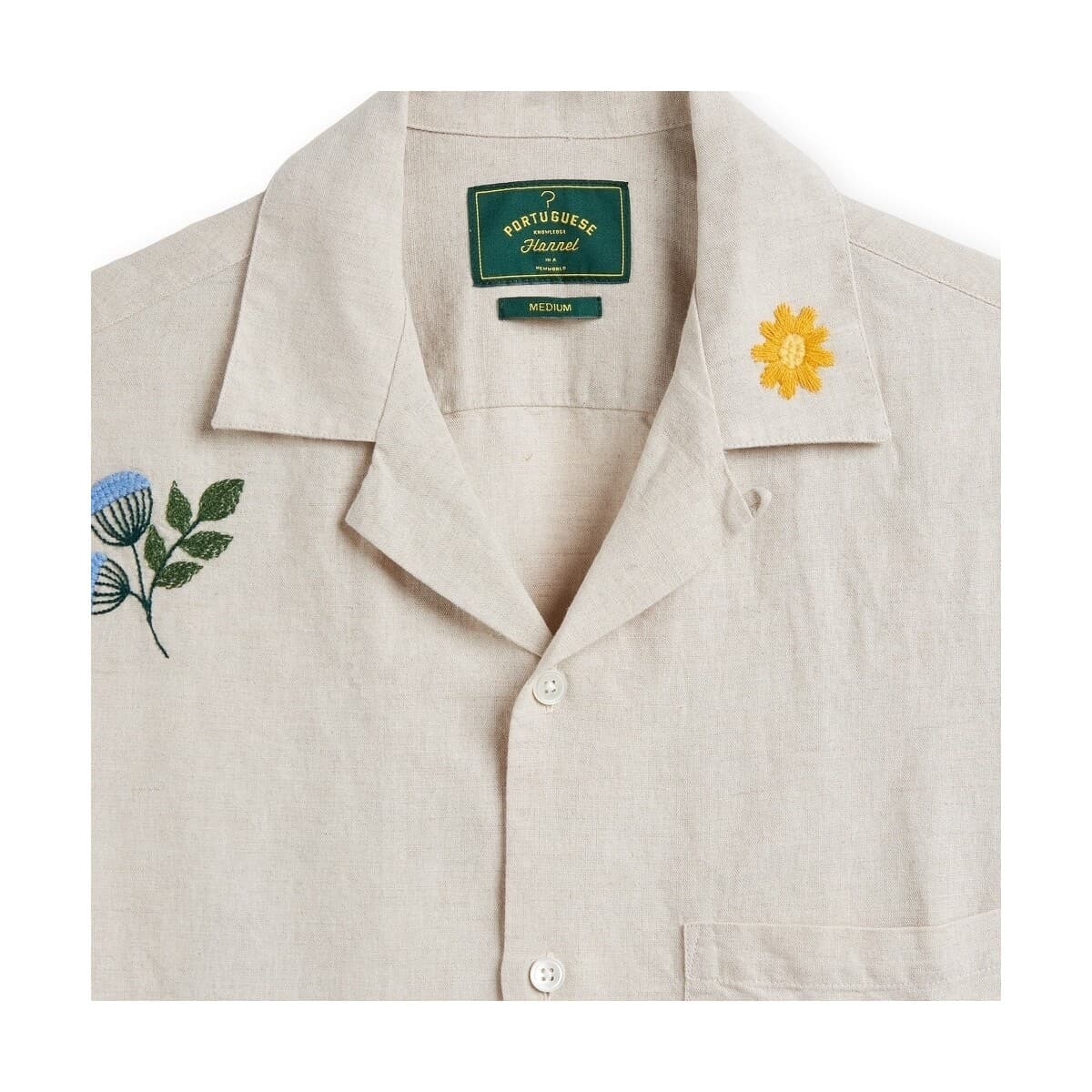 Men's Shirts Portuguese Flannel Beige