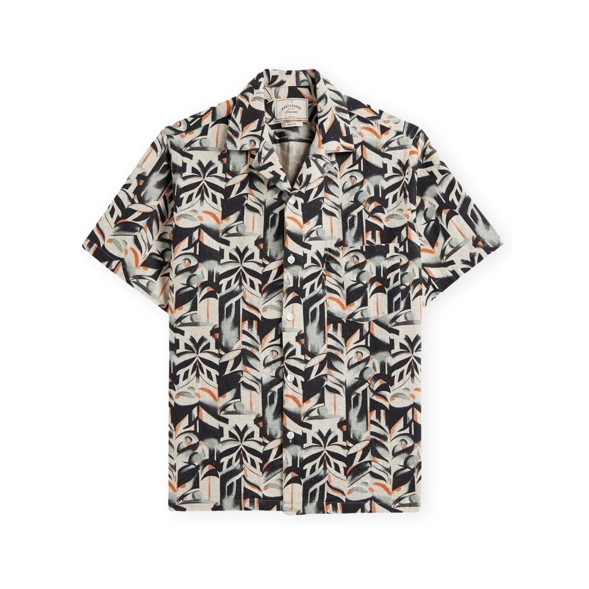 Πουκάμισο με κοντά μανίκια Portuguese Flannel Viva Shirt