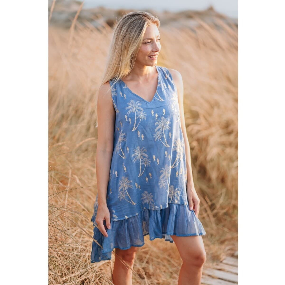 Women's Dresses Isla Bonita By Sigris Blue