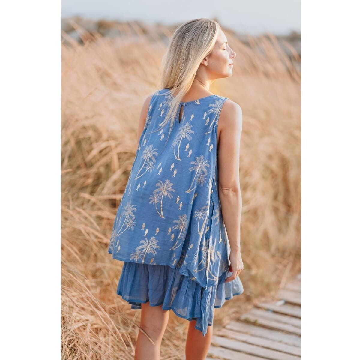 Women's Dresses Isla Bonita By Sigris Blue