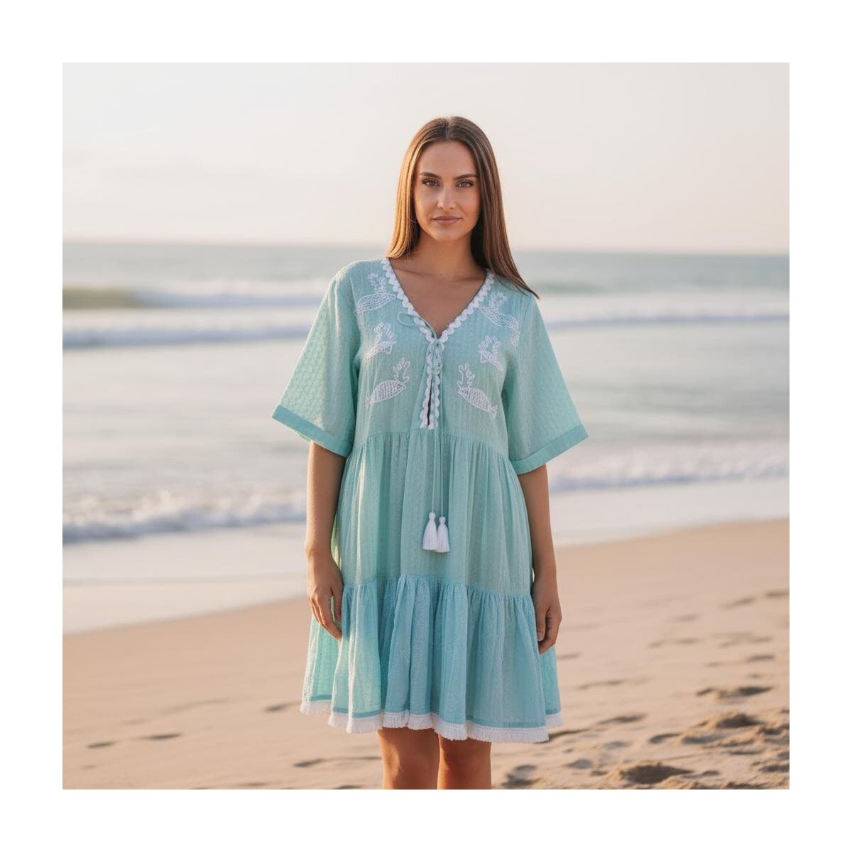 Women's Dresses Isla Bonita By Sigris Blue