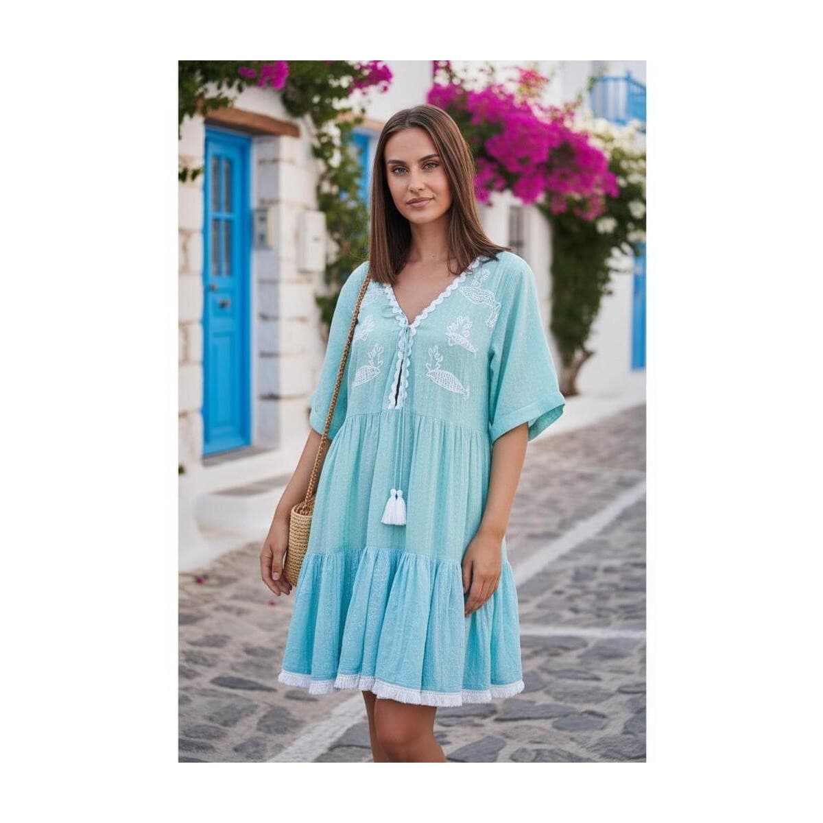Women's Dresses Isla Bonita By Sigris Blue