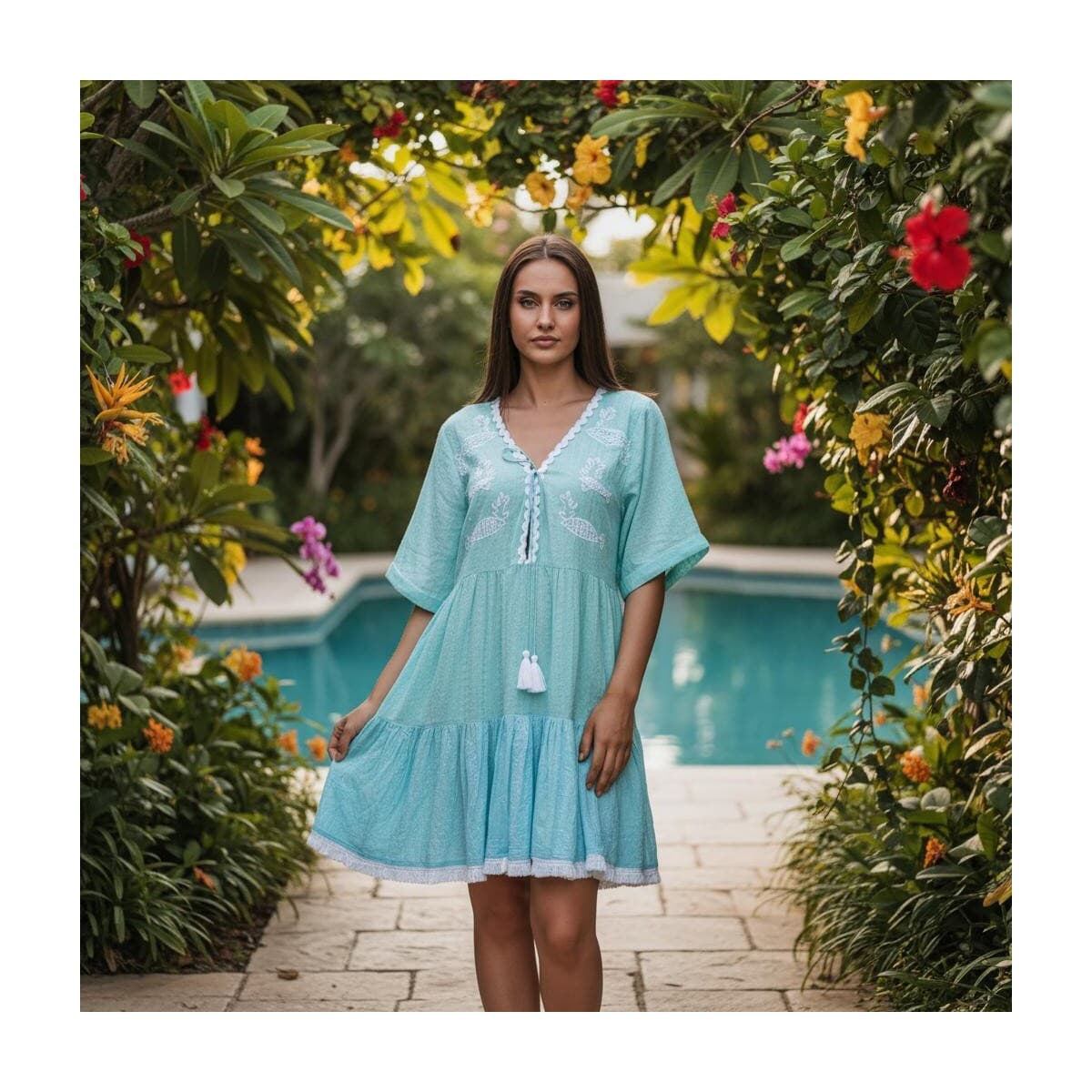 Women's Dresses Isla Bonita By Sigris Blue