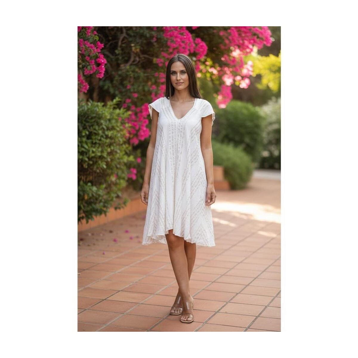 Women's Dresses Isla Bonita By Sigris White