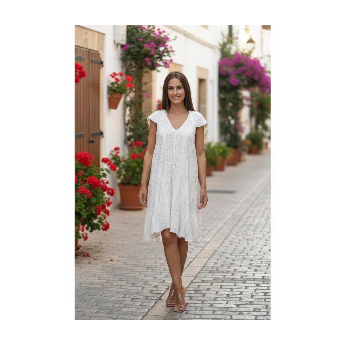 Women's Dresses Isla Bonita By Sigris White