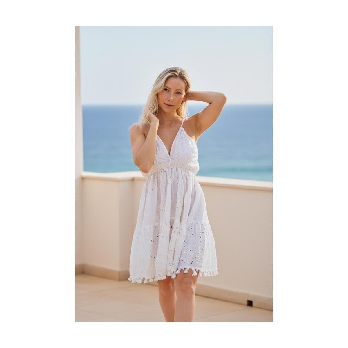 Women's Dresses Isla Bonita By Sigris White