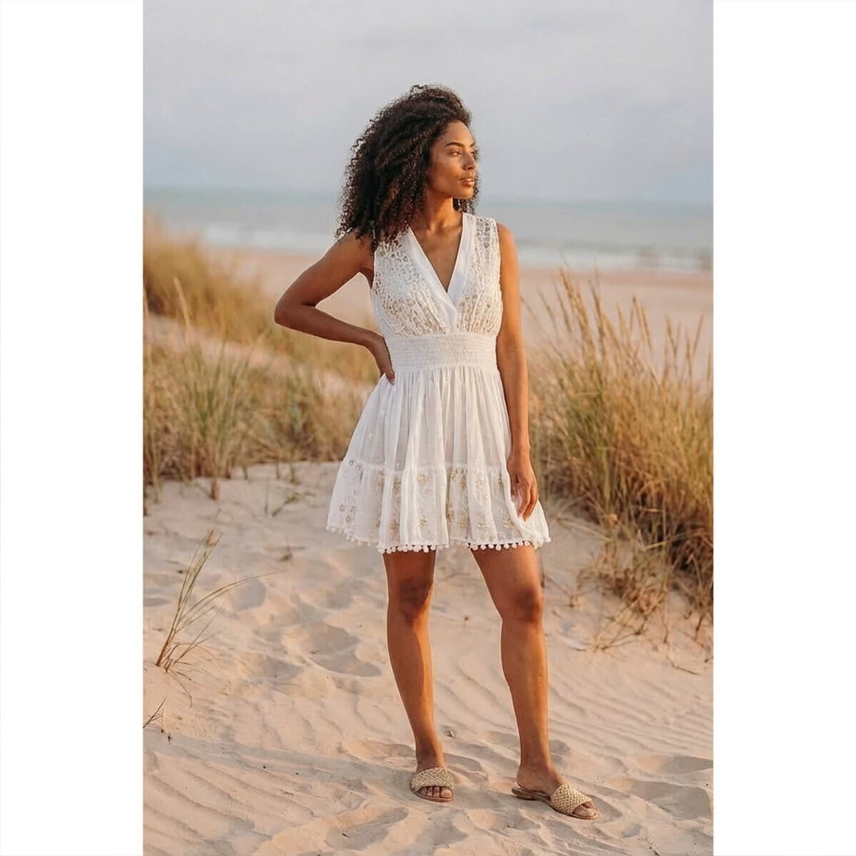 Women's Dresses Isla Bonita By Sigris White