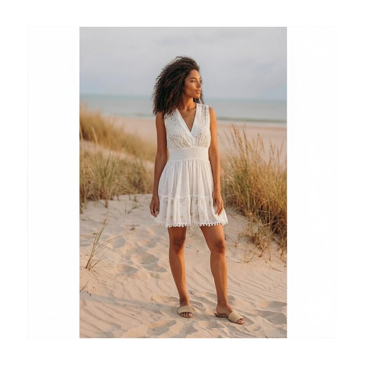 Women's Dresses Isla Bonita By Sigris White