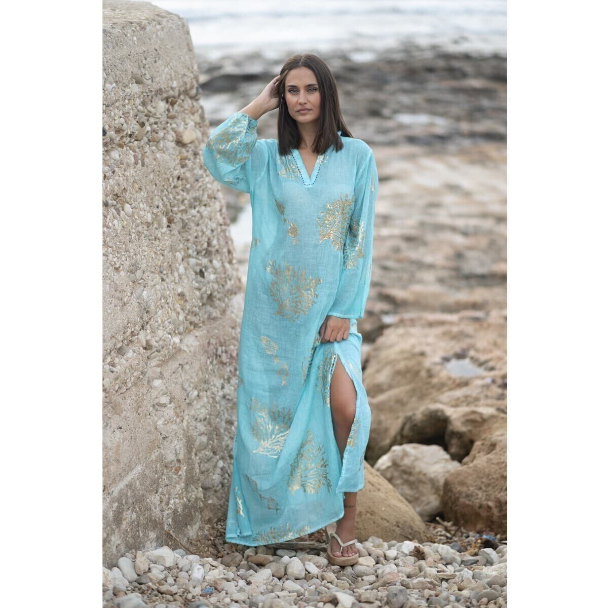 Women's Dresses Isla Bonita By Sigris Blue