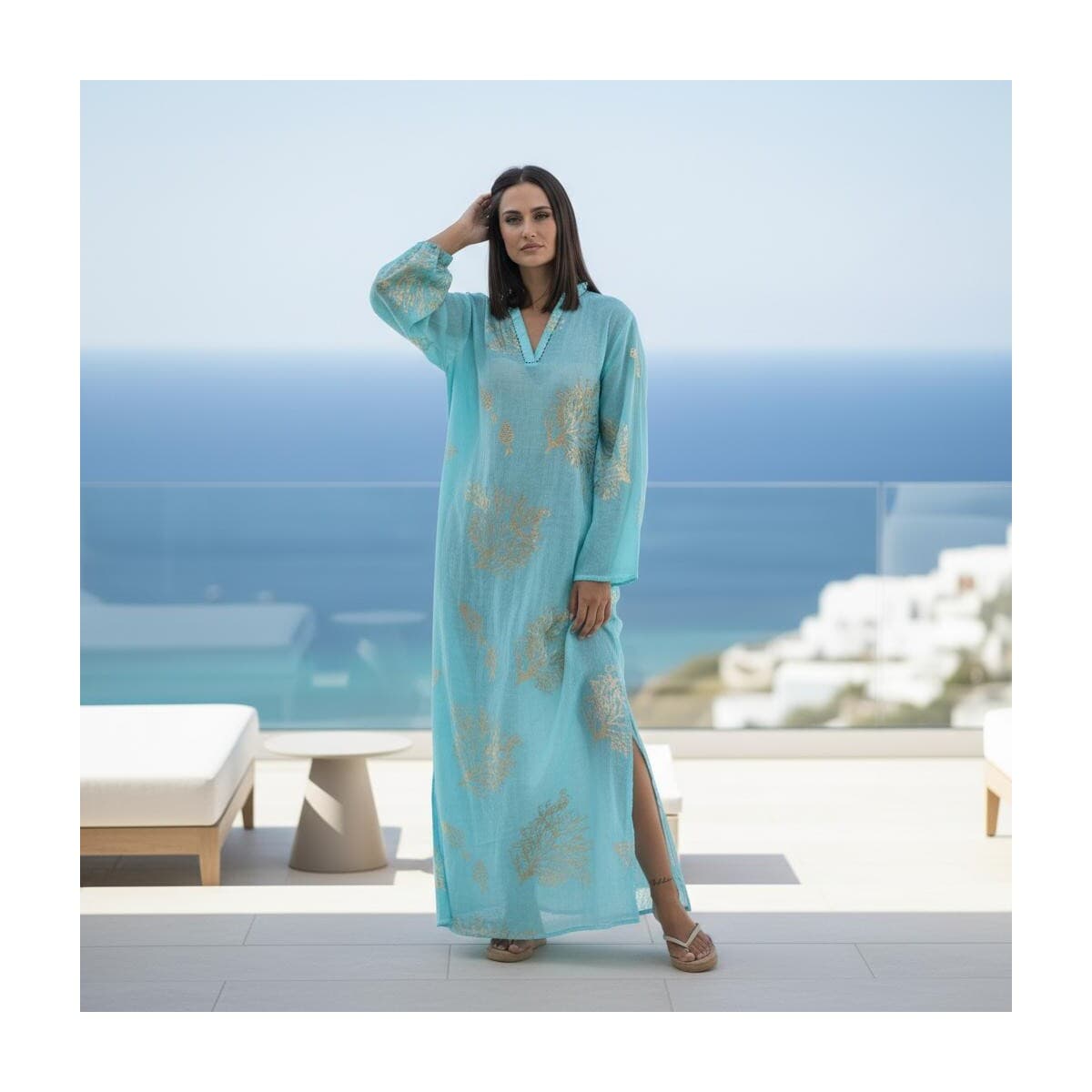 Women's Dresses Isla Bonita By Sigris Blue