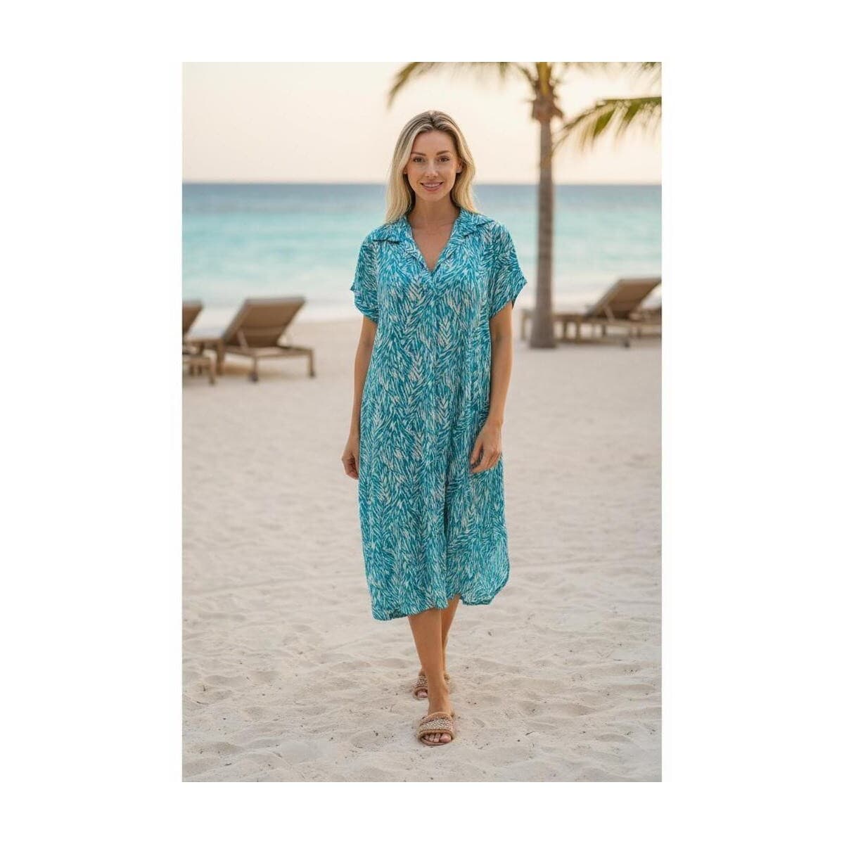 Women's Dresses Isla Bonita By Sigris Blue