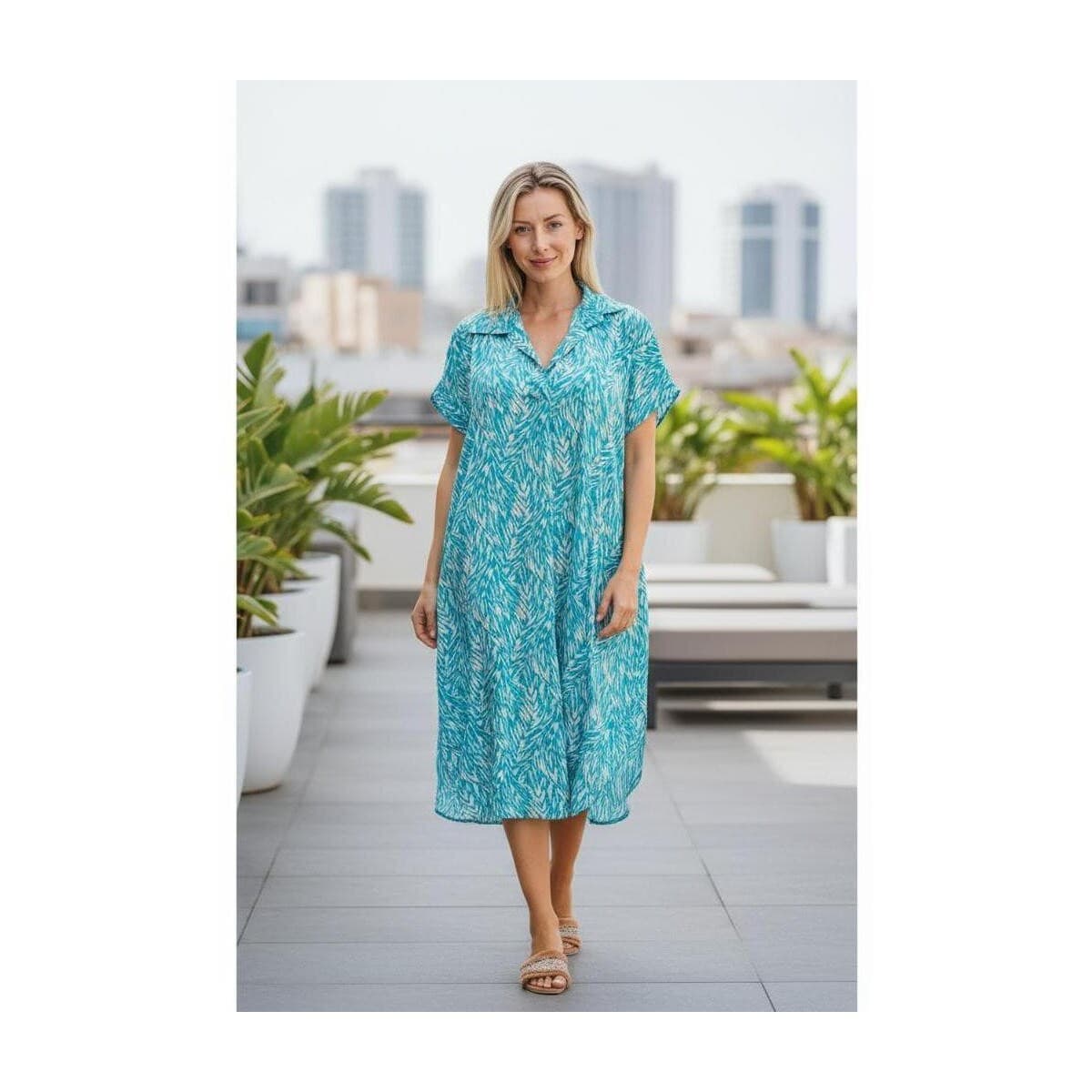 Women's Dresses Isla Bonita By Sigris Blue