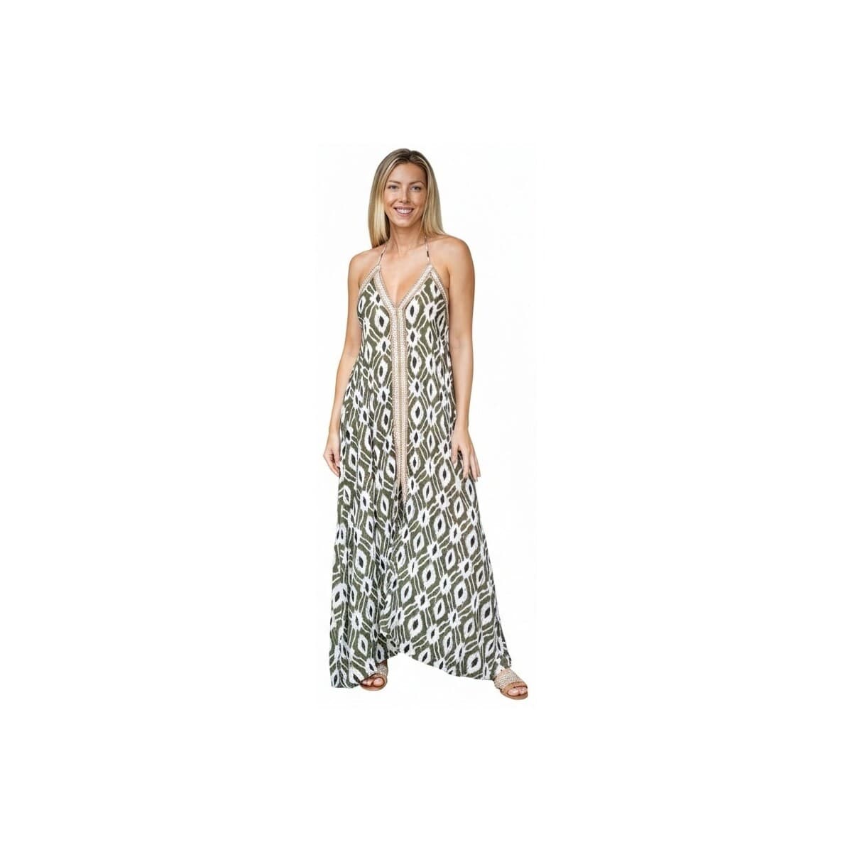 Women's Jumpsuits Isla Bonita By Sigris Green