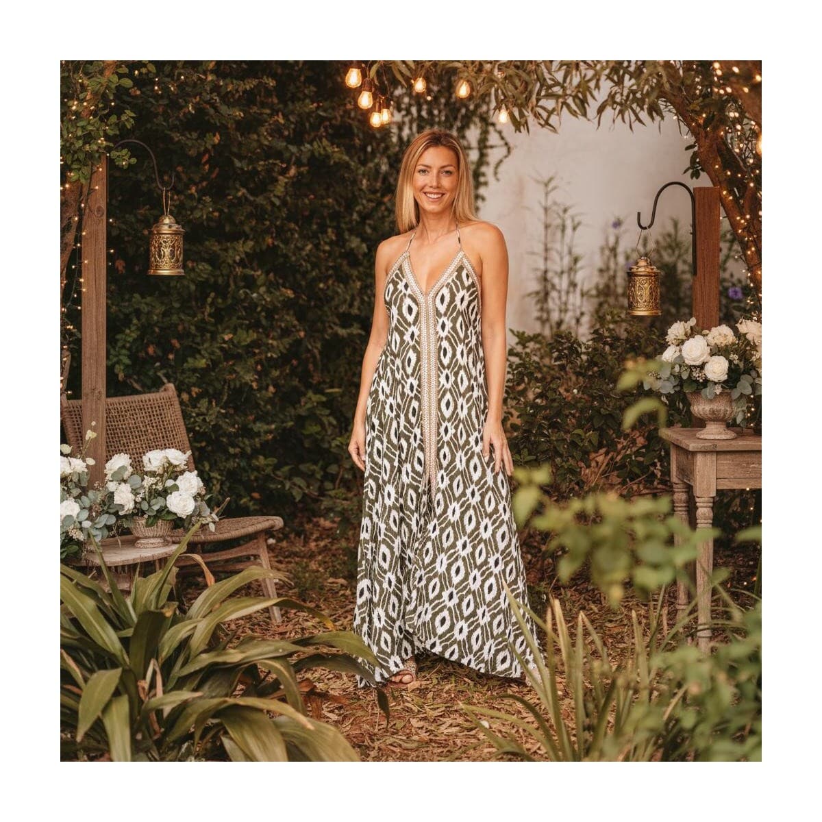 Women's Jumpsuits Isla Bonita By Sigris Green