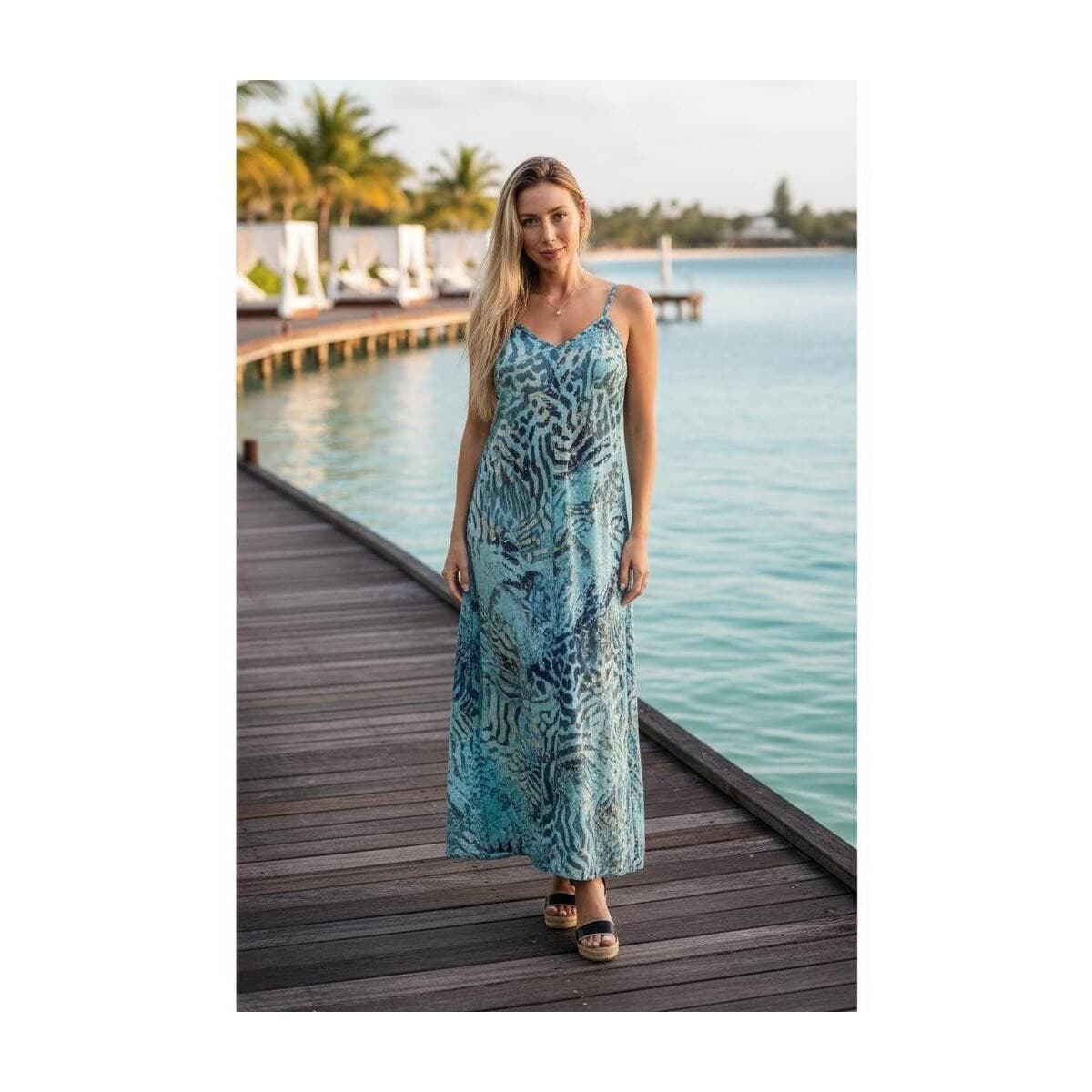 Women's Dresses Isla Bonita By Sigris Blue